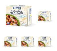 Goya Ensalada de Atún Mexicana150g, con Jalapeños y Alubias, Frescura y Auténtico Sabor en Cada Bocado (Paquete de 5)