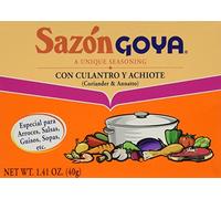 Goya Foods Sazon Culantro y Achiote, 1.41-Ounce (Pack of 3)