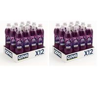 Goya Refresco Uva 12 x 500ml, Formato Práctico Ideal para Compartir, Refrescante y Auténtico (Paquete de 2)