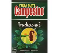 Goya Yerba Mate Campesino Natural 500 gr, Energizante Natural y Fuente de Proteína Vegetal, Hierba Mate Ideal para Mate Imperial y Calabaza