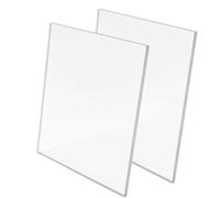 GOYAPRINT Metacrilato Transparente 5mm Plancha de Acrílico Incoloro Lámina de Plástico Duro para Uso Interior y Exterior, Ideal para Manualidades, Decoración, Bricolaje (2, 42 x 59,4 cm)