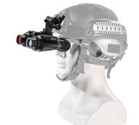 Goyojo Gafas de visión nocturna 4K montadas en la cabeza, prismáticos NVG infrarrojo con enfoque manual y zoom digital 8X para caza, campamento y vigilancia al aire libre