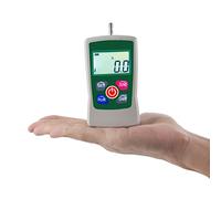 GOYOJO Medidor de Fuerza Digital,Dinamometro Push-pull de Alta Precisión para Ensayos de Tensión y Compresión Unidades (N, kg, lb, oz) Modos Tiempo Real/Pico/Primer Pico para Control de Calidad (500N)