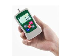 GOYOJO Medidor de Fuerza Digital, Dinamometro Push-pull de Alta Precisión para Ensayos de Tensión y Compresión Unidades (N, kg, lb, oz) Modos Tiempo Real/Pico/Primer Pico para Control de Calidad (5N)