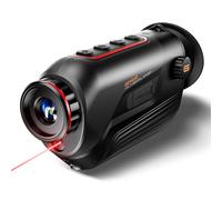 GOYOJO Monocular térmico, 256 x 192 (25 Hz), cámara monoscopio de imagen térmica para adultos, gafas de visión con lente focal de 10 mm, visores térmicos para caza nocturna y camping