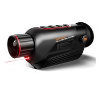 GOYOJO Monocular térmico de visión nocturna, lente focal de 25 mm, monoscopio de imagen térmica, 384 x 288 (50 Hz), gafas de visión nocturna, alcance térmico para caza