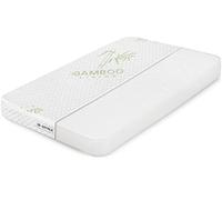 GOYSILA Colchón Colecho para Chicco Next2Me, Transpirable, 50x83 cm | Funda de fibra de bambú natural, diseño antiasfixia, compatible con Kinderkraft Uno y Jane Calidoo, espuma hipoalergénica