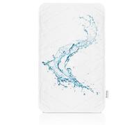 GOYSILA Protector Colchon Minicuna 50x80 Compatible con Chicco Next 2 Me Kinderkraft Uno Cubrecolchon Cuna Bebe Capazo Funda Protectora Absorbente Impermeable Transpirable Silenciosa Suave Lavable