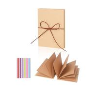 GOZINA Álbum de fotos, álbum de fotos para personalizar, álbum de recortes de acordeón, adecuado para diario de embarazo, álbum de poesía para niños, boda, álbum de postales (21 x 15,5 cm)