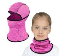 GOZINA - Pasamontañas de invierno para niños y niñas de 2 a 5 años, máscara de esquí para niños, pasamontañas con capucha para deportes al aire libre, ciclismo, esquí, Viento