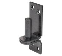 Gozne Duravis® (Altura: 100 mm, Diámetro mandril: 13 mm, Distancia desde mandril hasta placa: 11 mm, Diamante negro)