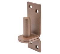 Gozne Duravis® (Altura: 100 mm, Diámetro mandril: 13 mm, Distancia desde mandril hasta placa: 11 mm, Marrón óxido)