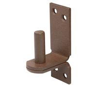 Gozne Duravis® (Altura: 100 mm, Diámetro mandril: 13 mm, Distancia desde mandril hasta placa: 25 mm, Marrón óxido)