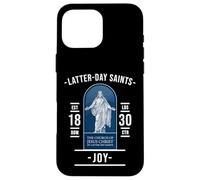 Gozo de los Santos de los Últimos Días - en Cristo y Iglesia Carcasa para iPhone 16 Pro MAX