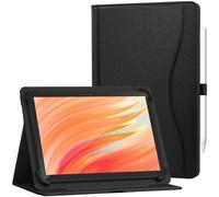 GOZOPO Funda Universal para 10,1 Pulgadas Tablet, con Bolsillo Soporte Multiángulo Funda para Doogee U11/ U11 Pro/TECLAST P50/ 9,6-11 Pulgadas Tablet (Negro)