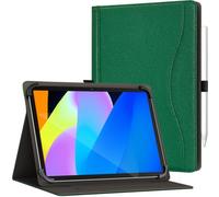 GOZOPO Funda Universal para Android 15/16 Tablet 11"/ 10,1 Pulgadas Tablet | con Bolsillo Soporte Multiángulo Funda para Doogee U11 Pro/TECLAST P50/Laptok/TCL/Whitedeer 9,6-11 Pulgadas Tablets (M-verde)