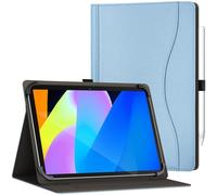 GOZOPO Funda Universal para Android 15/16 Tablet 11"/ 10,1 Pulgadas Tablet | con Bolsillo Soporte Multiángulo Funda para Doogee U11 Pro/TECLAST P50/Laptok/TCL/Whitedeer 9,6-11 Pulgadas Tablets (C-azul)