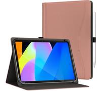 GOZOPO Funda Universal para Android 15/16 Tablet 11"/ 10,1 Pulgadas Tablet | con Bolsillo Soporte Multiángulo Funda para Doogee U11 Pro/TECLAST P50/Laptok/TCL/Whitedeer 9,6-11 Pulgadas Tablets (O-rosa)