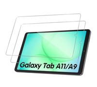 GOZOPO Protector de Pantalla para Samsung Galaxy Tab A9 / Tab A11 8.7" Tablet, HD Cristal Templado Film, 2-Piezas