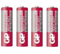 GP 15ER-S4 Powercell - Pilas Zn-C AA/R6 (1,5 V, 4 Unidades)
