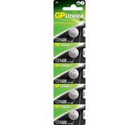 Gp 811037 batería de Litio cr1620-7u5 cr1620 (3 v, 5 Unidades) en blíster