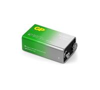 GP Batería de Bloque súper alcalina de 9 V, batería de Bloque 6LR61 de 9 V, con Alta Densidad energética, tecnología G-Tech Longlife, Paquete de 1