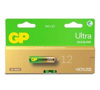GP - Batería Ultra alcalina, tamaño AA, 15AU/LR6, 1,5 V, Paquete de 12