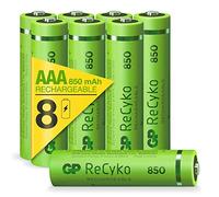 GP Baterías ReCyko+ HR03 Batería Recargable LR3 (AAA) NiMH 850 mAh 1.2 V 8 pc(s)