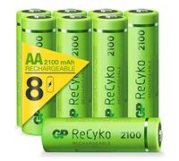 GP Baterías ReCyko+ HR06 Batería Recargable LR6 (AA) NiMH 2100 mAh 1.2 V 8 pc(s)