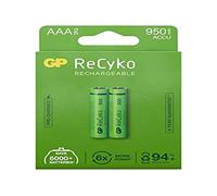 GP Batteries 187247 Blister 2 baterías Recargables AAA Mini Stilo 950 mAh GP ReCyko