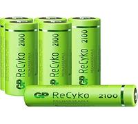 GP BATTERIES Alcalinas Marca Modelo 4+2 GP ReCyko+ NiMH Battery AA 2100mAH, 1,2V, Ready to Use