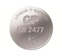 CR 2477 GP - Pila de botón de litio, 3 V, 24,5x7,7 mm
