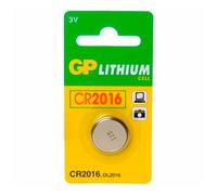 Gp batteries lithium cell cr2016 batería de un solo uso litio