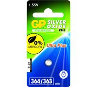 GP Batteries Silver Oxide Cell 364 Single-Use Battery SR60 Óxido de Plata 1,55 V - Pilas (Single-Use Battery, SR60, Óxido de Plata, Botón/Moneda, 1,55 V, 1 Pieza(s))