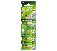 GP Batteries Super Alkaline 27AF-2C5 - Pilas (Alcalino, Cilíndrico, 12 V, 28.2 mm) 5pcs