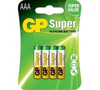 Gp batteries super alkaline aaa batería de un solo uso alcalino