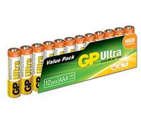 GP Batteries Ultra Alkaline 1,5 V AAA Batería Alcalina (1,5 V) Cilíndrico Blanco Amarillo