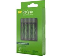 GP Cargador de batería USB M451 incl. 4 x RECYKO AA 2600 mAh