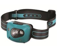 GP Linterna de cabeza CH44 Discovery 300 lúmenes con sensor de movimiento Recargable IPX4 Azul
