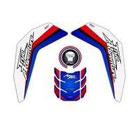 GP Kompozit Para Africa Twin 2016-2019 - Juego de almohadillas para tanque compatibles, color azul