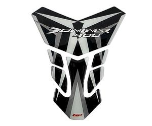GP Kompozit Para Dominar 400 2017-2020 - Pegatina de tira compatible con almohadilla de tanque negro-gris