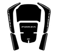 GP Kompozit Para Forza 250 2018-2022 - Almohadilla de tanque compatible color negro