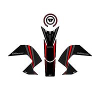 GP Kompozit Para MT-07 Tracer 2016-2019 Compatible Tank Pad Set Rojo