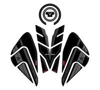 GP Kompozit Para MT-09 2021-2022 Juego de pegatinas de tira de almohadilla de tanque compatible negro