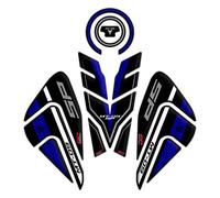 GP Kompozit Para MT-09 SP 2021-2022 Juego de pegatinas de tira de almohadilla de tanque compatible negro-azul