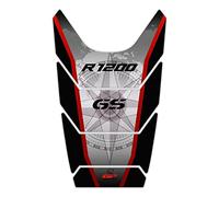 GP Kompozit Para R 1200 GS 2008-2012 - Almohadilla de tanque compatible negro-rojo