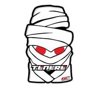 GP Kompozit Para Tenere 700/1200 2011-2022 - Almohadilla de tanque compatible blanco-rojo