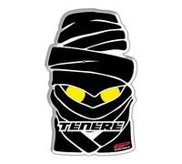 GP Kompozit Para Tenere 700/1200 2011-2022 - Almohadilla de tanque compatible negro-amarillo