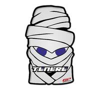 GP Kompozit Para Tenere 700/1200 2011-2022 - Pegatina de tira compatible con almohadilla de tanque blanco-azul oscuro