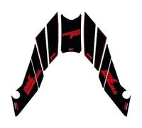 GP Kompozit Para Tenere 700 2019-2022 - Juego de almohadillas de tanque compatibles, color rojo